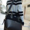 Bolso blover grande en piel negra