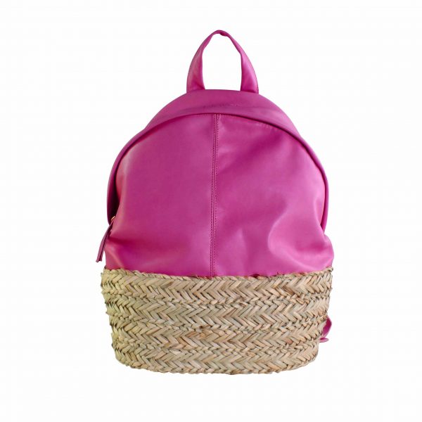 bolso mochila blover en fucsia