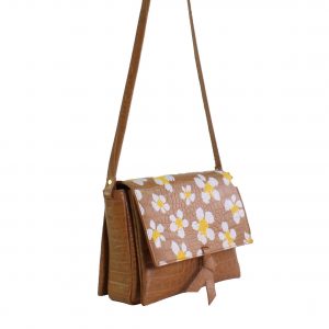 bolso con bandolera en piel Selma